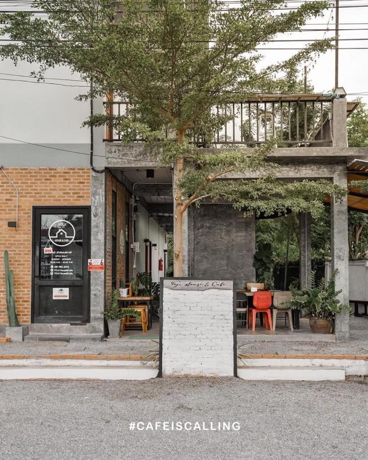 Yoji House And Cafe Hostel Ban Wiang Exterior foto